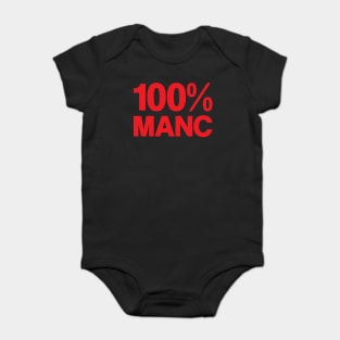 100% Manc ( United Colours) Baby Bodysuit